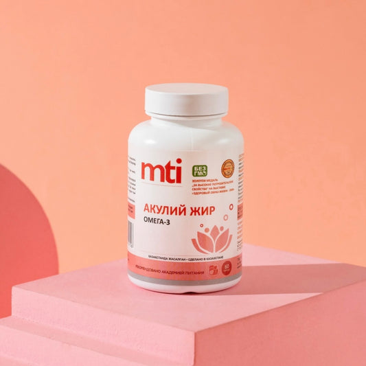 Акулий Жир, Омега 3 капсулы 60 шт